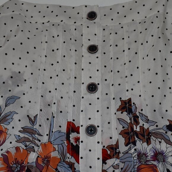 Anthropologie Maeve Capitola Silk Cami Floral Print Tank Top Size 6 - Picture 6 of 14